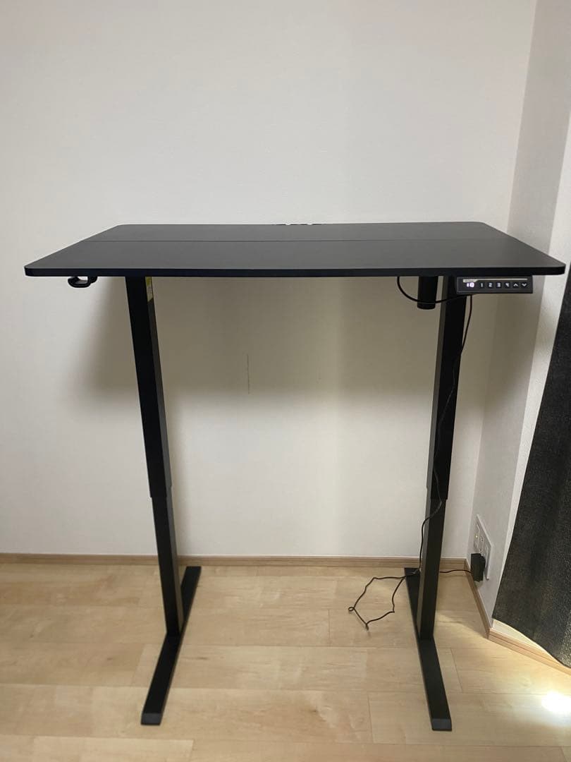 ErGear 電動 オフィスワークテーブル 昇降式デスク 高さメモリー機能