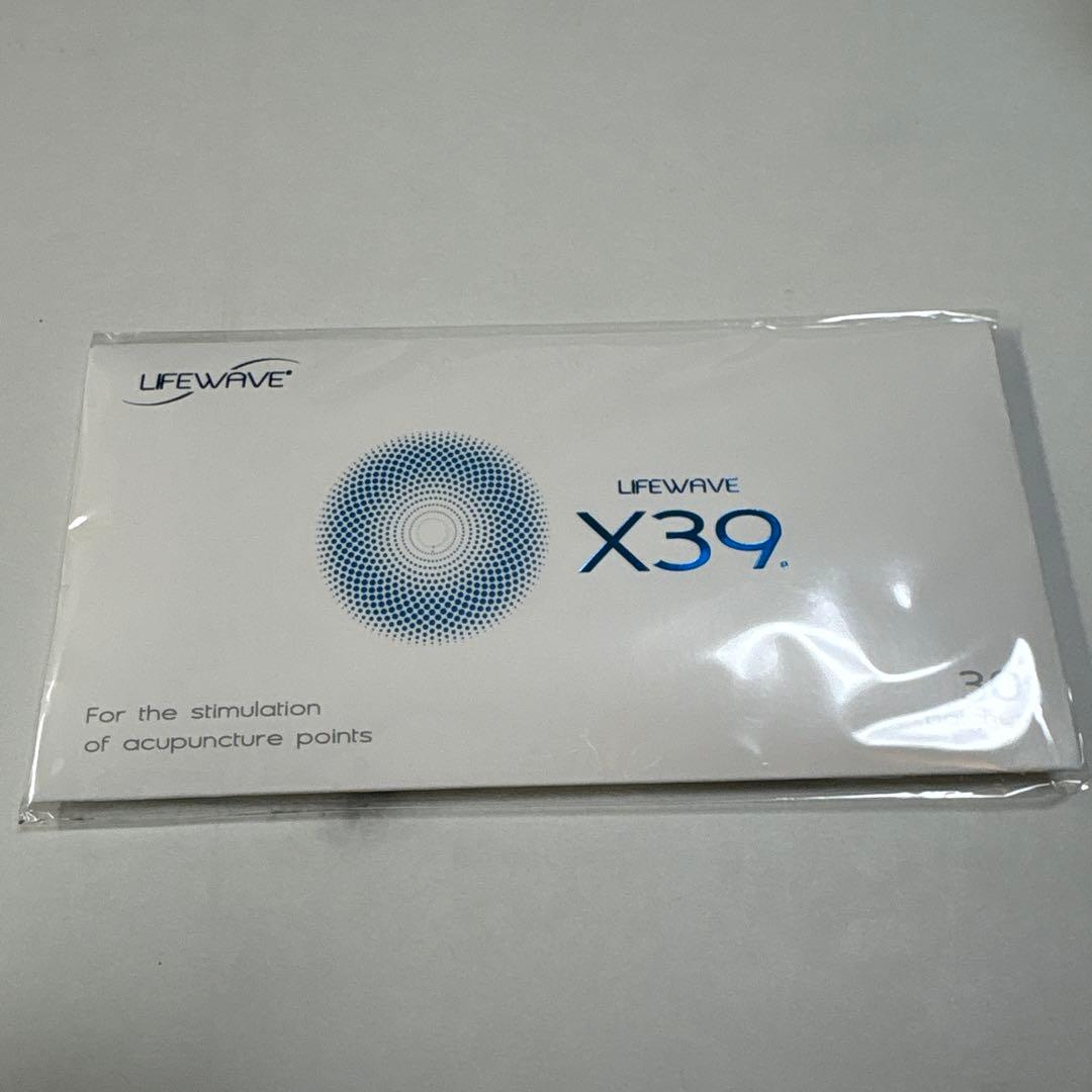 【新品・未開封】LIFEWAVE X39 30枚入り