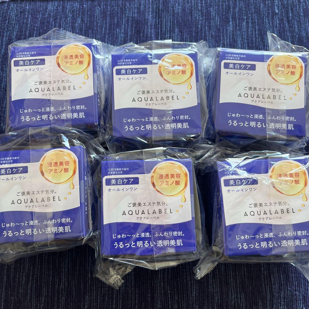 AQUALABEL SPECIAL GEL CREAM 6個セット