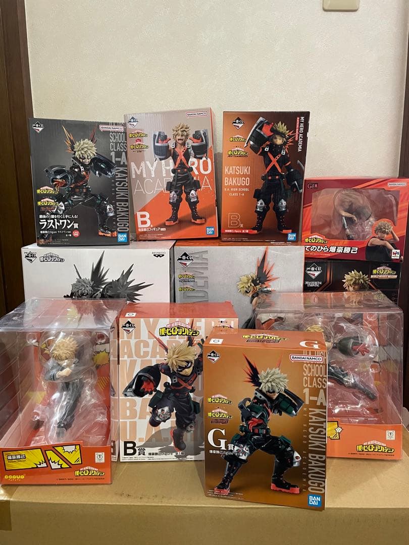 爆豪勝己　フィギュア　まとめ売り　一番くじ