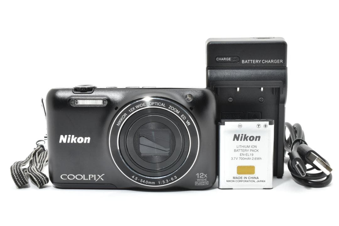 《 美品 》　ニコン　Nikon COOLPIX S6600 動作確認済み