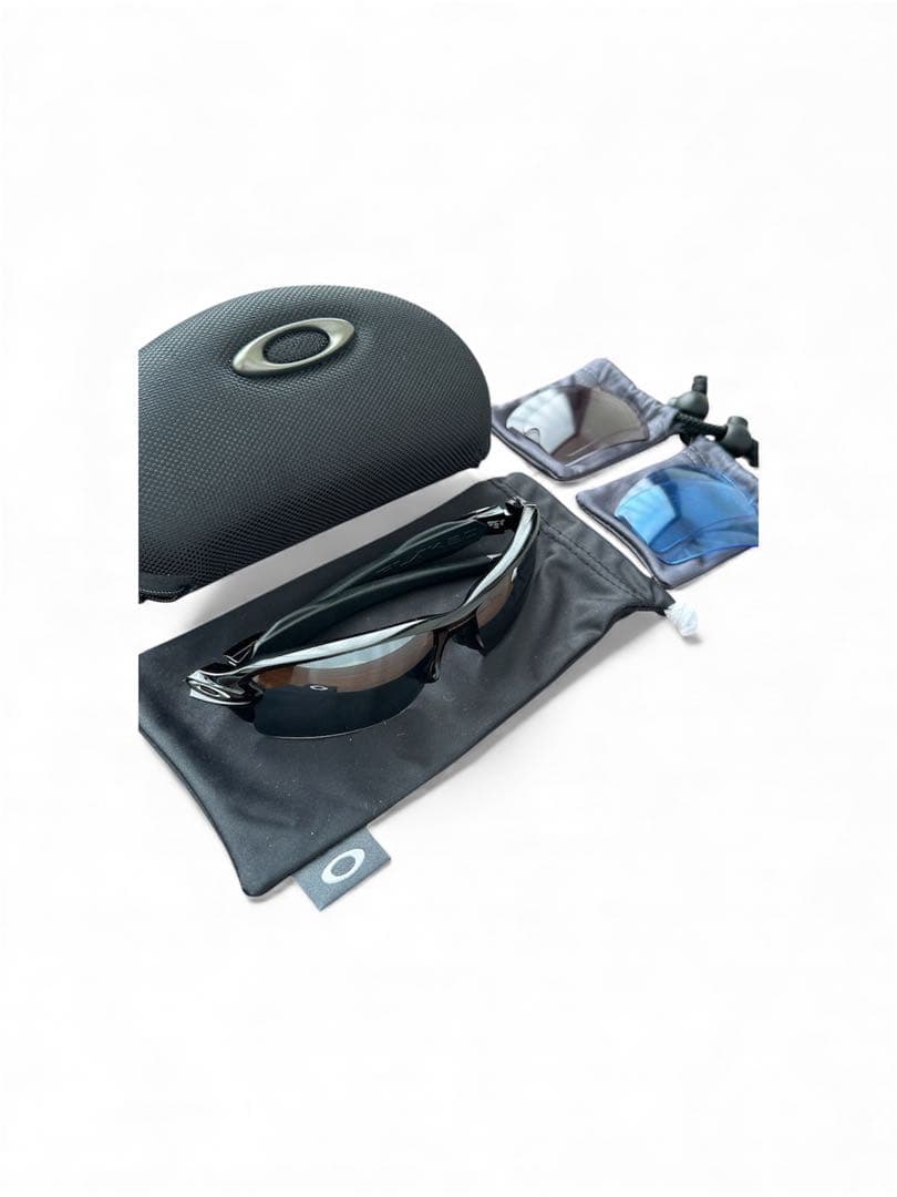 専用Oakleyオークリー サングラス FLAK 2.0 ブラック レンズ付き