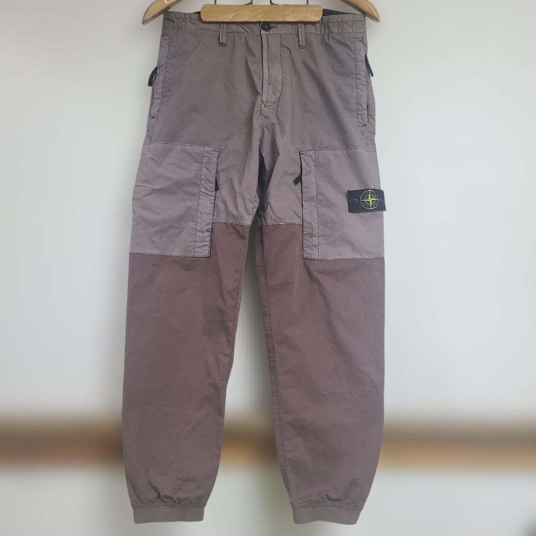 stone ストーンアイランド ツートーン カーゴパンツ 34