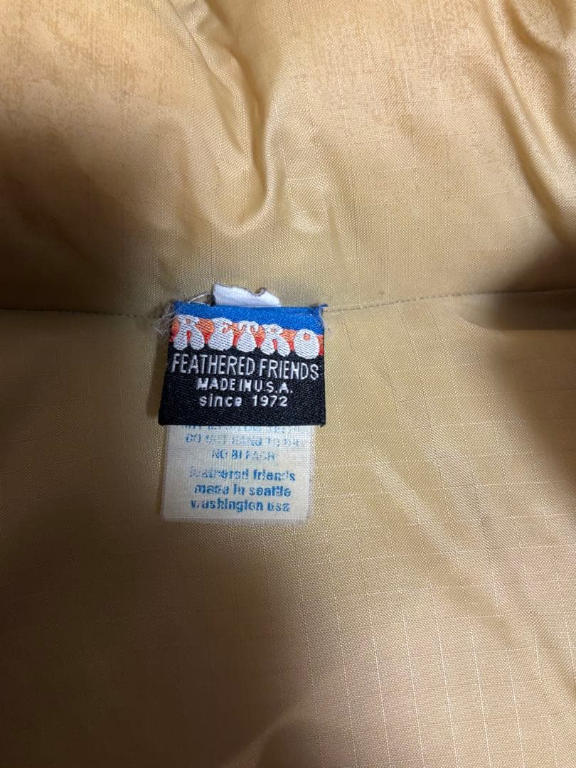 FEATHERED FRIENDS ダウンベスト USA製 L