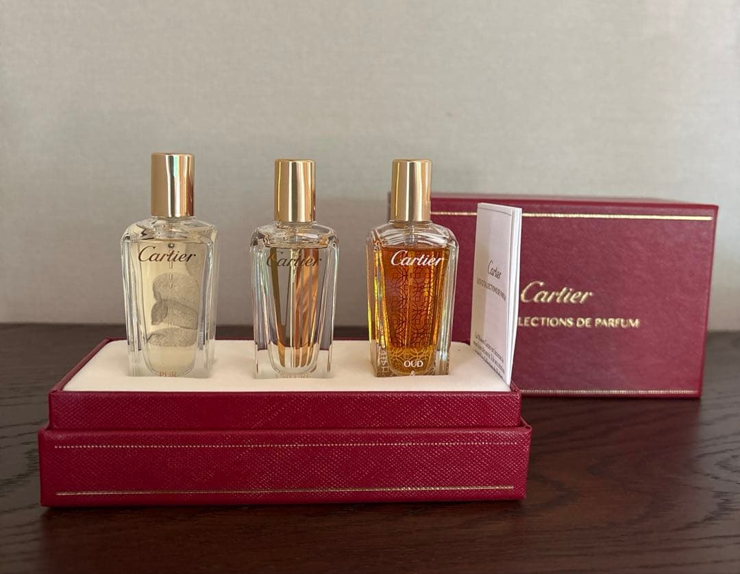 Cartier LES COLLECTIONS DE PARFUM 15㎖×3