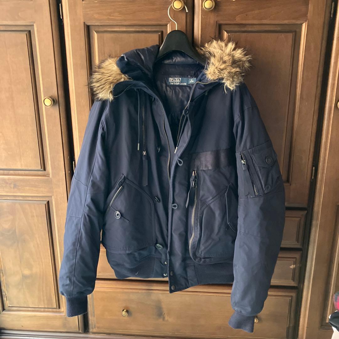 Polo by Ralph Lauren ネイビー ダウンジャケット M