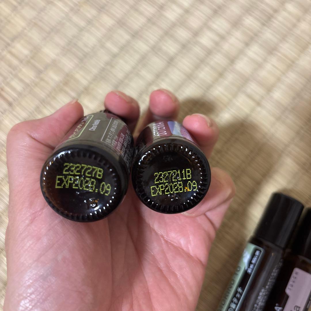 ドテラ　セット　イランイラン　グリーンマンダリン　森の音タッチ　マグノリアタッチ