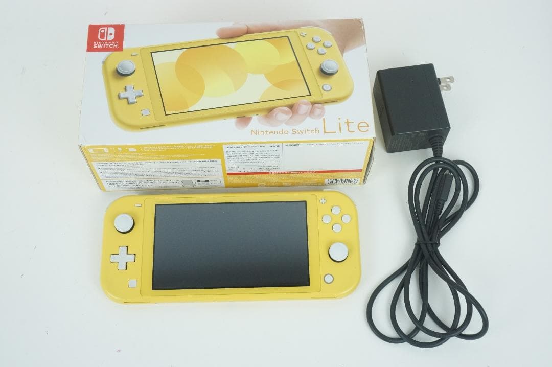 【動作品】ニンテンドースイッチライト イエロー Switch Lite 箱説 2