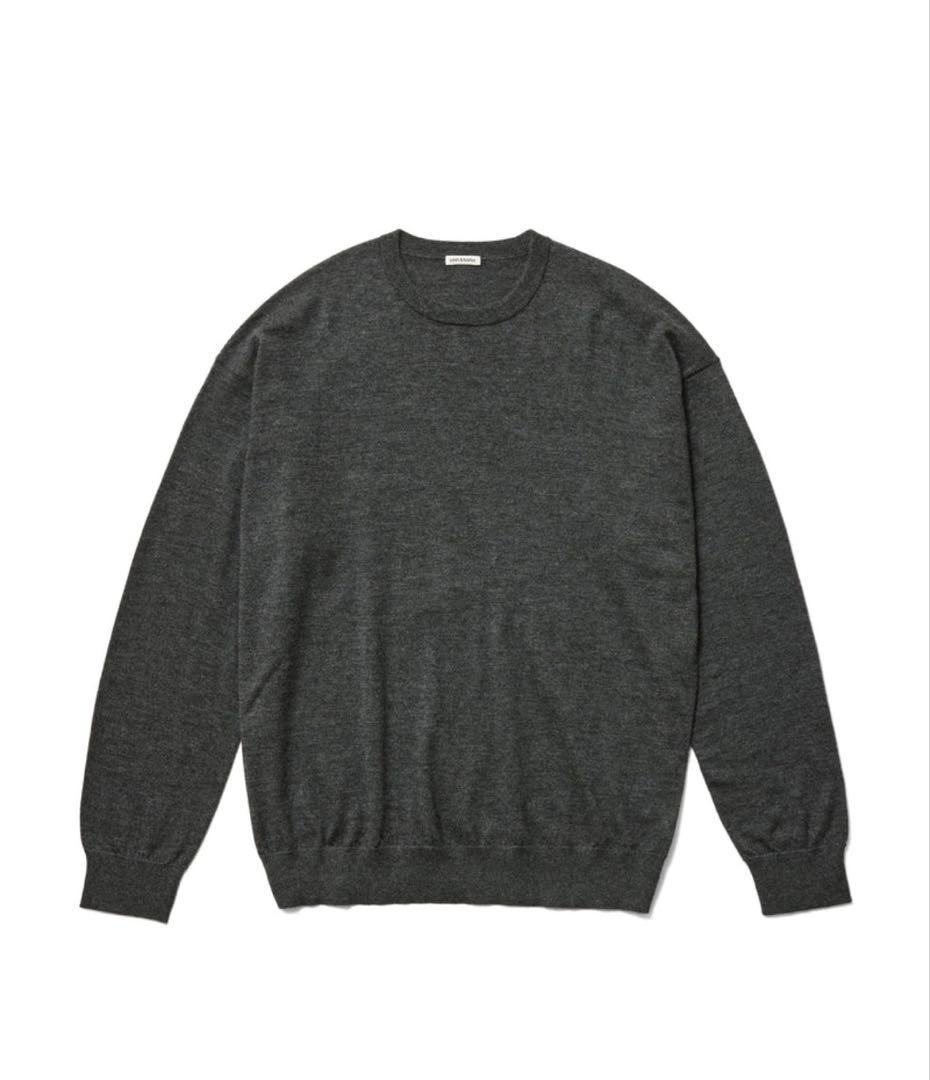 【超美品】cash & barba ウーステッドカシミアクルーネック size1