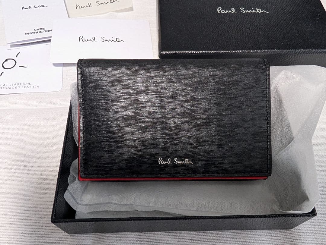 【新品未使用】海外限定 ポールスミス Paul Smith 名刺入れ