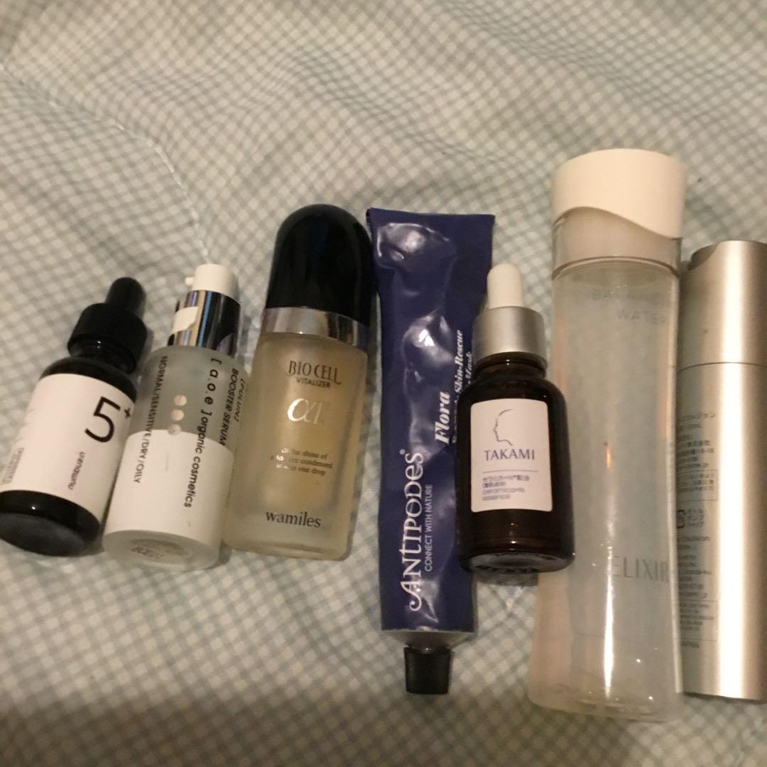 美容液　Wamiles, ANTINODES, TAKAMI, ELIXIR