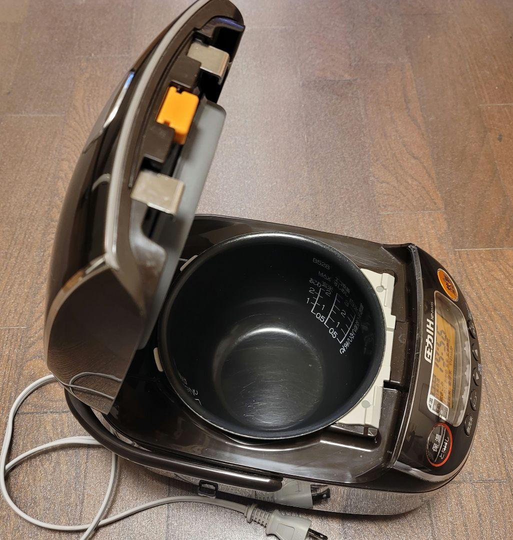 炊飯器 2022年 ZOJIRUSHI NP-RM05圧力IH ブラウン