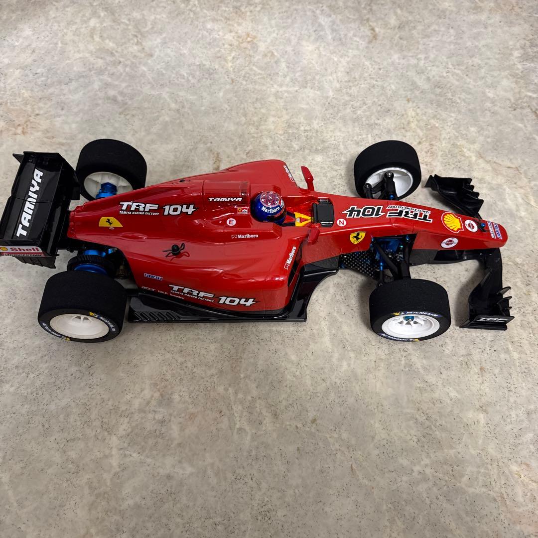 タミヤ TRF104 2WD フォーミュラ シャーシ(組立済みメカ無し)