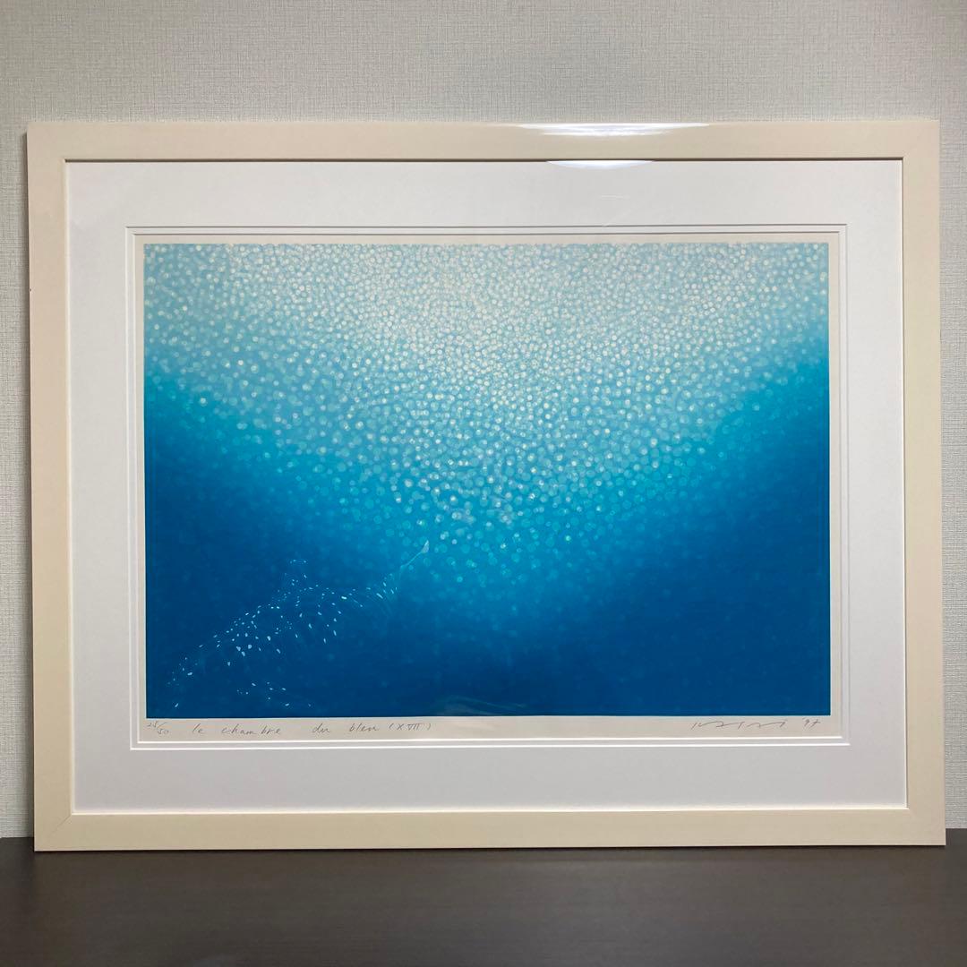 【真作】笠井正博 大型シルクスクリーン 直筆サイン 50部限定 版画 絵画