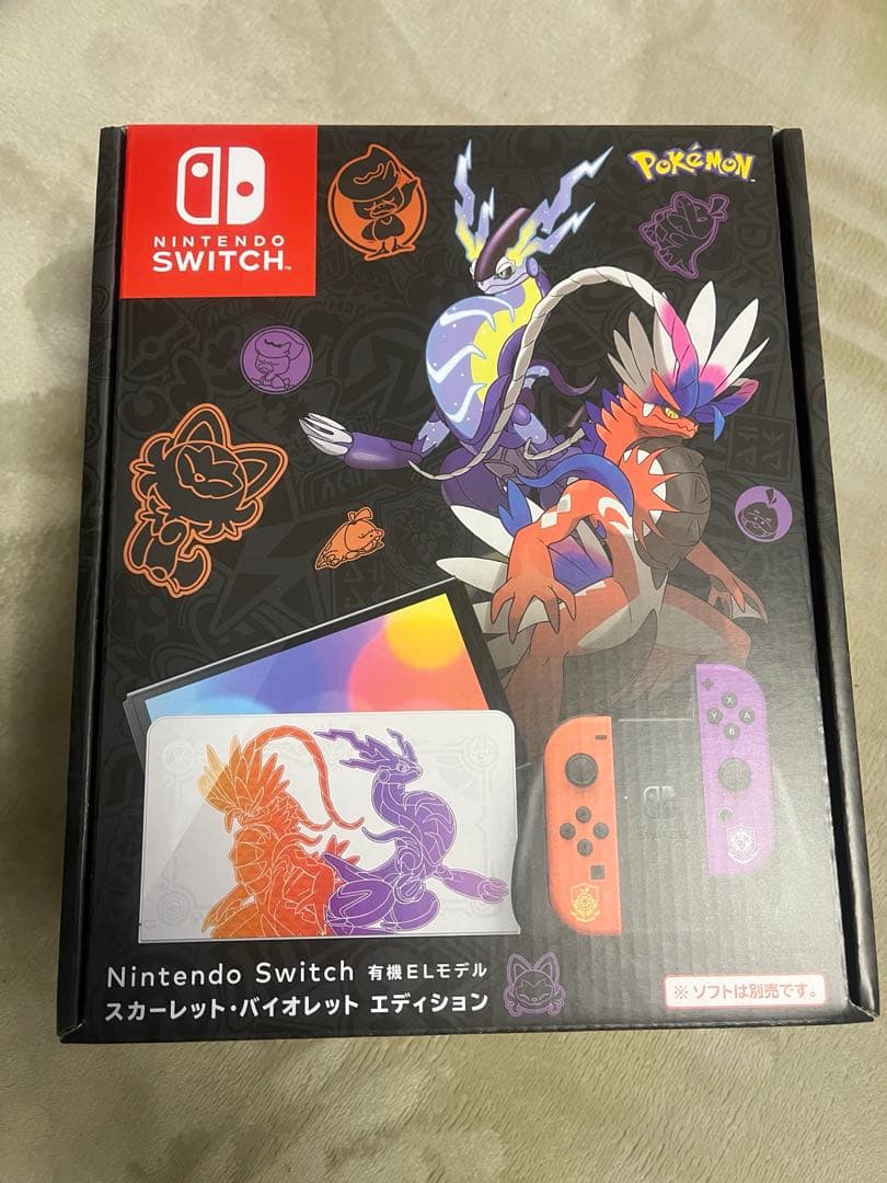 Switch Nintendo Switch 有機ELモデル スカーレット・バ…