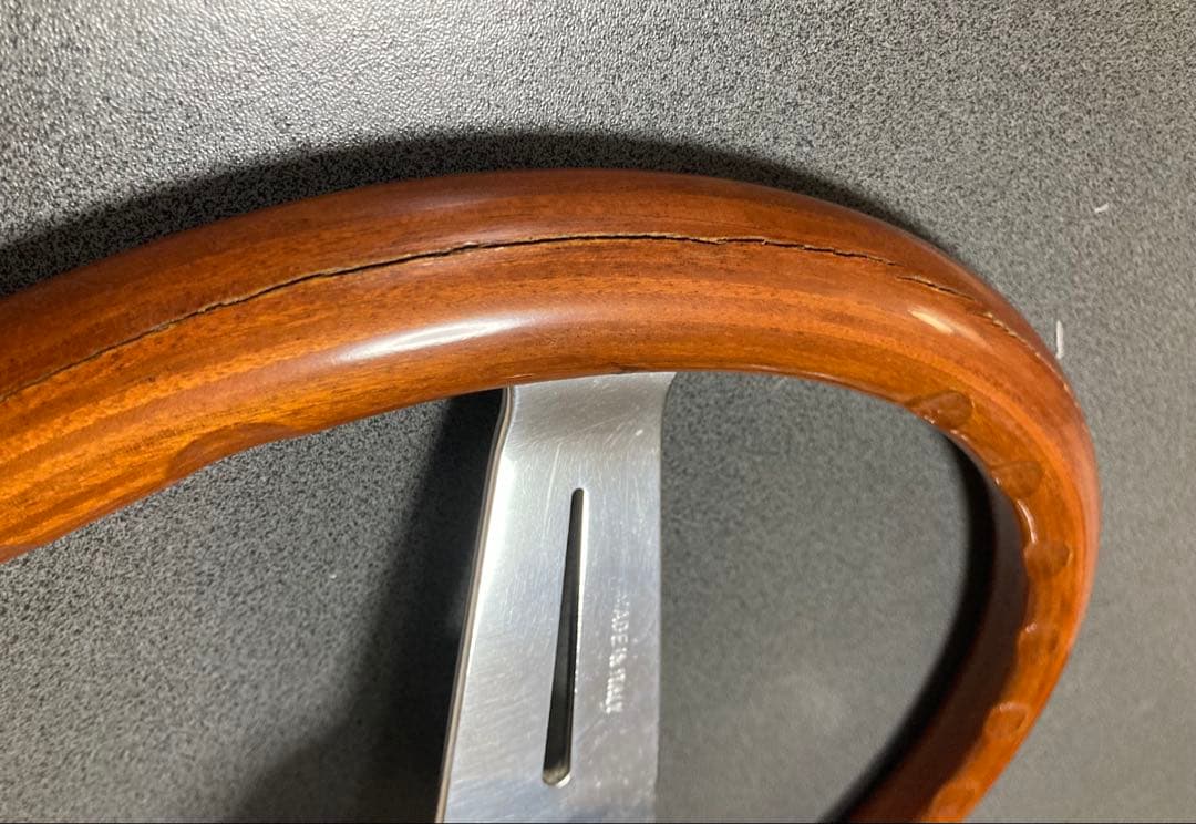 ナルディ　クラッシックウッド　ステアリング　当時物　ボス付き