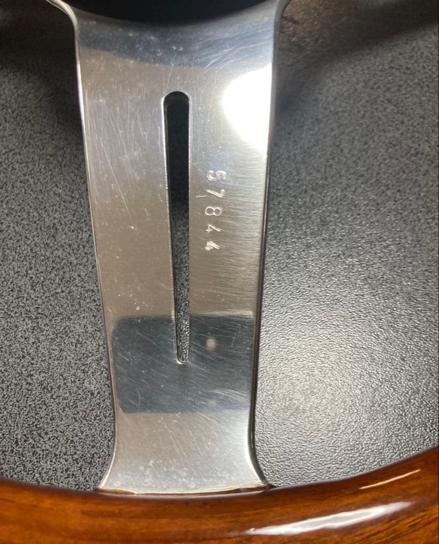 ナルディ　クラッシックウッド　ステアリング　当時物　ボス付き