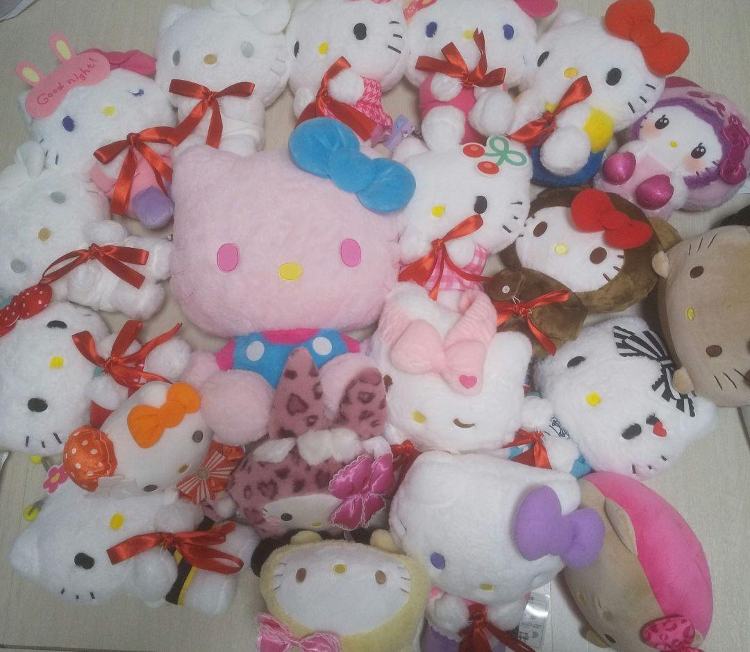 ハローキティ ぬいぐるみ サンリオ ドール キティ まとめ売りクッション