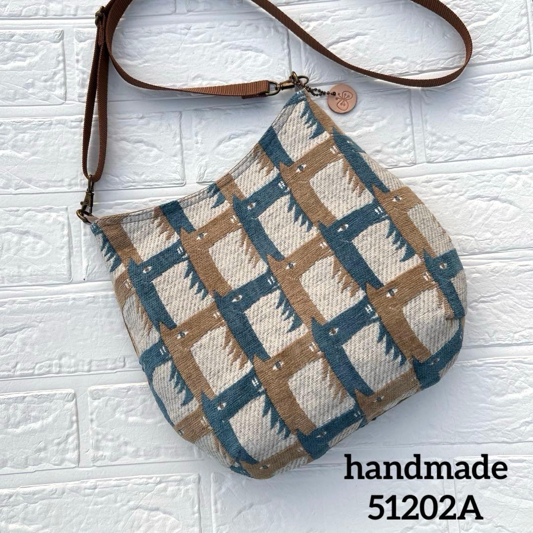 51202A ハンドメイド　ミナペルホネン　ショルダーバック