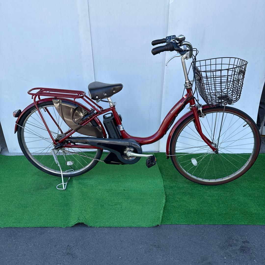 YAMAHAヤマハ電動アシスト自転車26インチ 赤