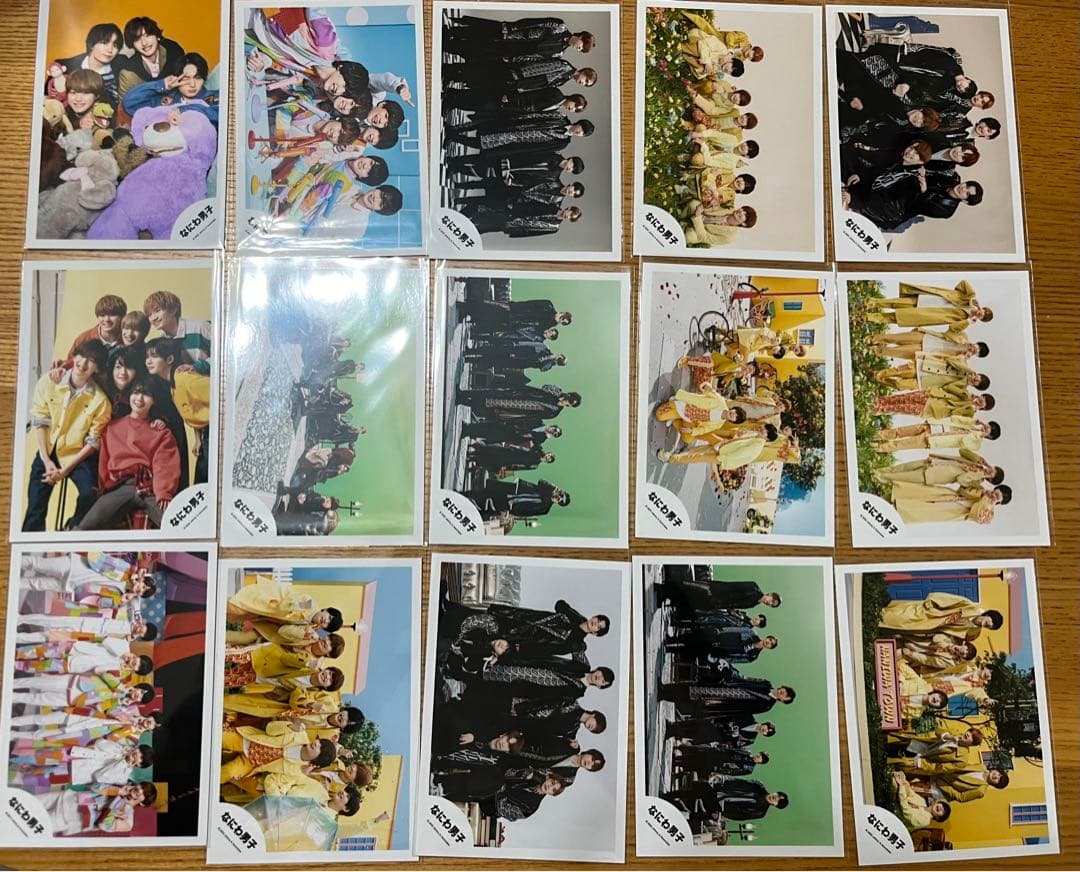 なにわ男子 集合 生写真 公式写真 138枚