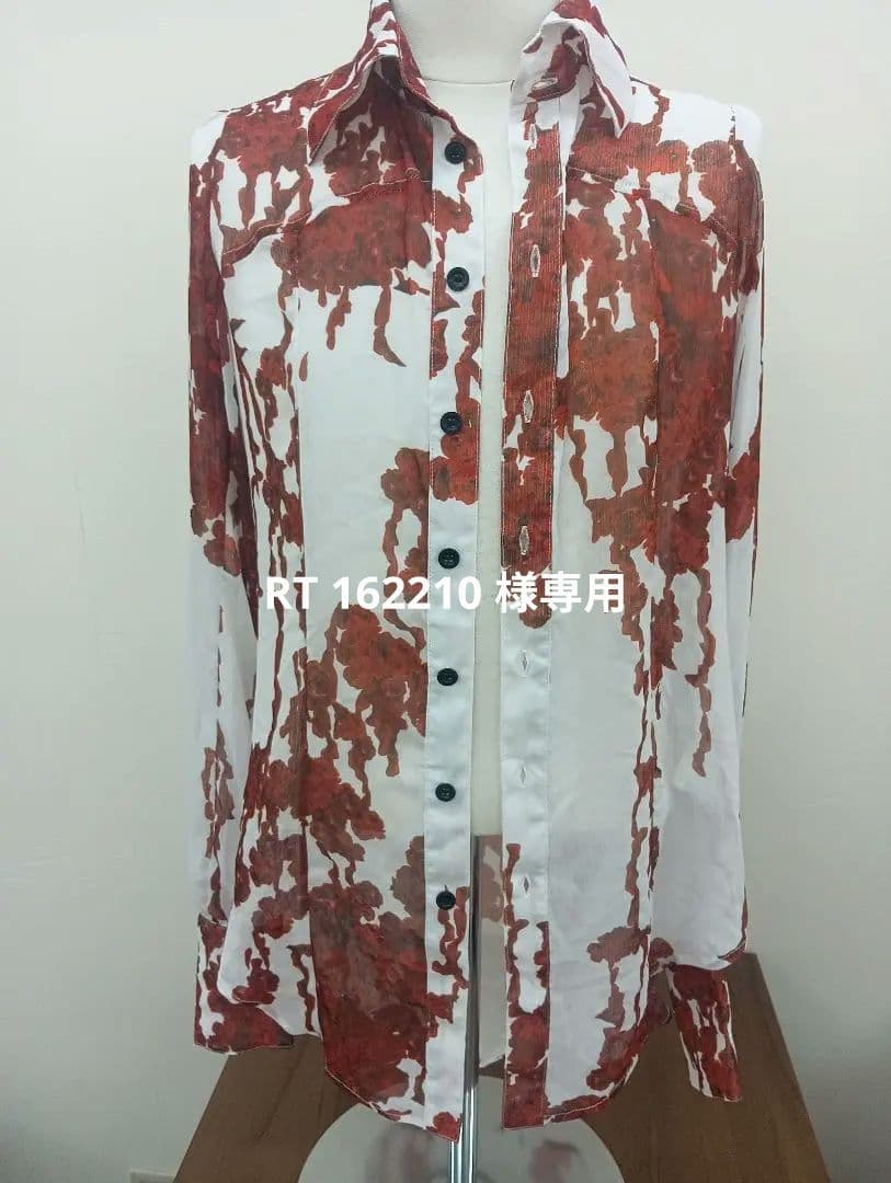 美品　h.NAOTO エイチナオト　ブラッディローズ　ブラウス　服