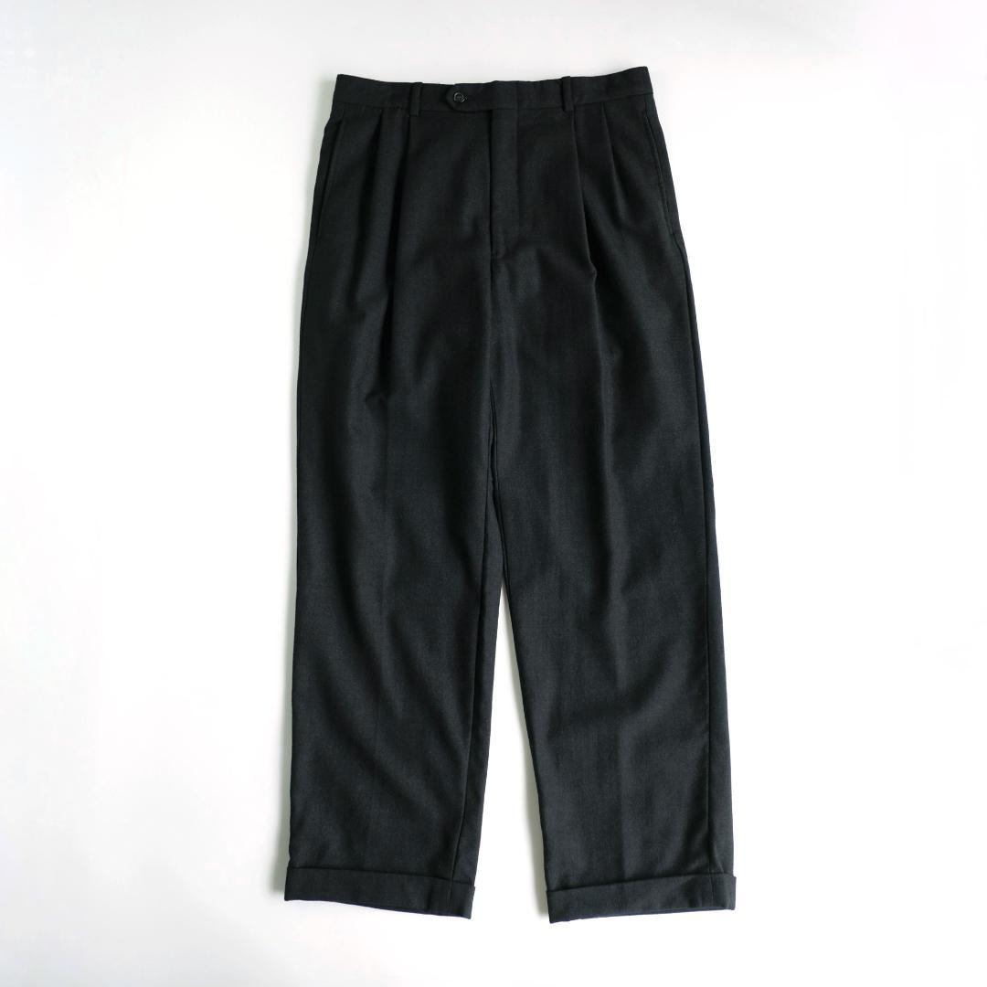 JOS.A.BANK ツータックトラウザーズ ウール/カシミヤ 33R.