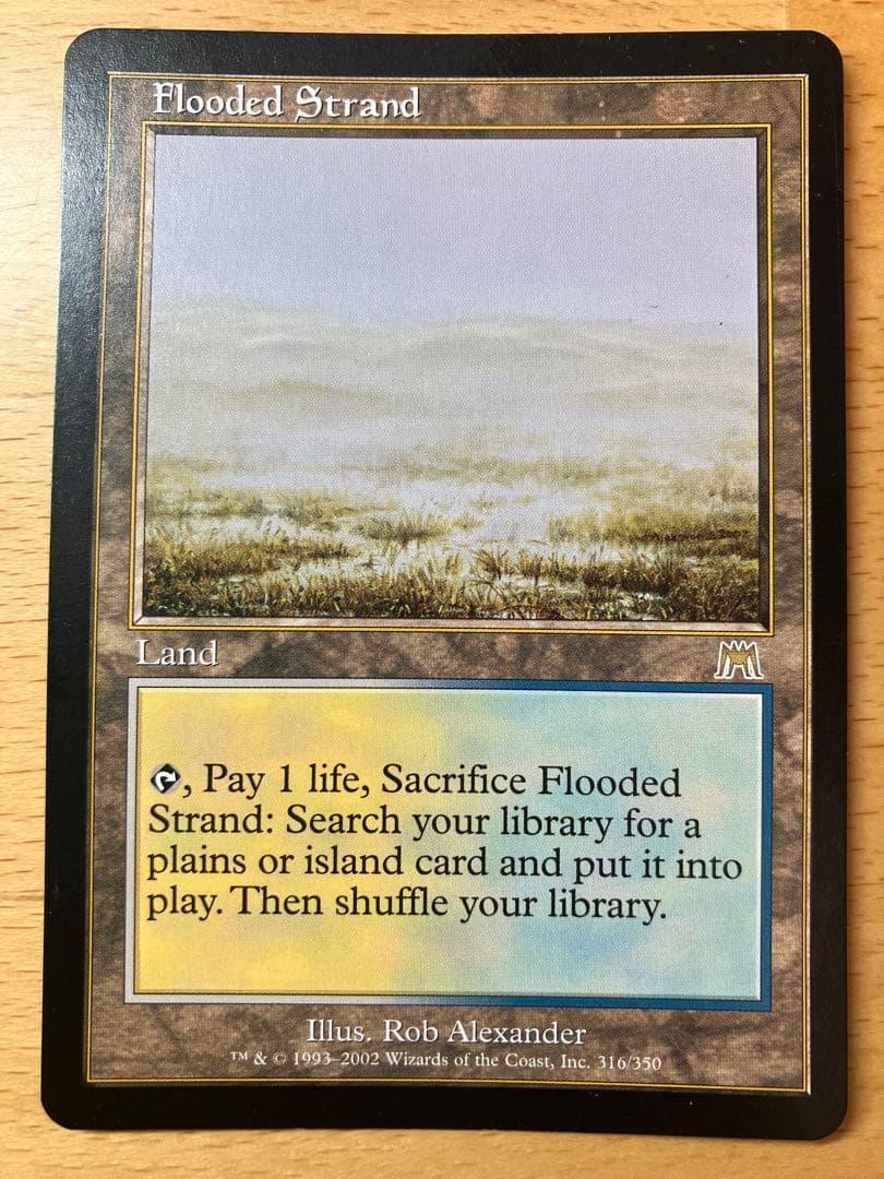 MTG 溢れかえる岸辺 Flooded Strandオンスロート 英語 2枚