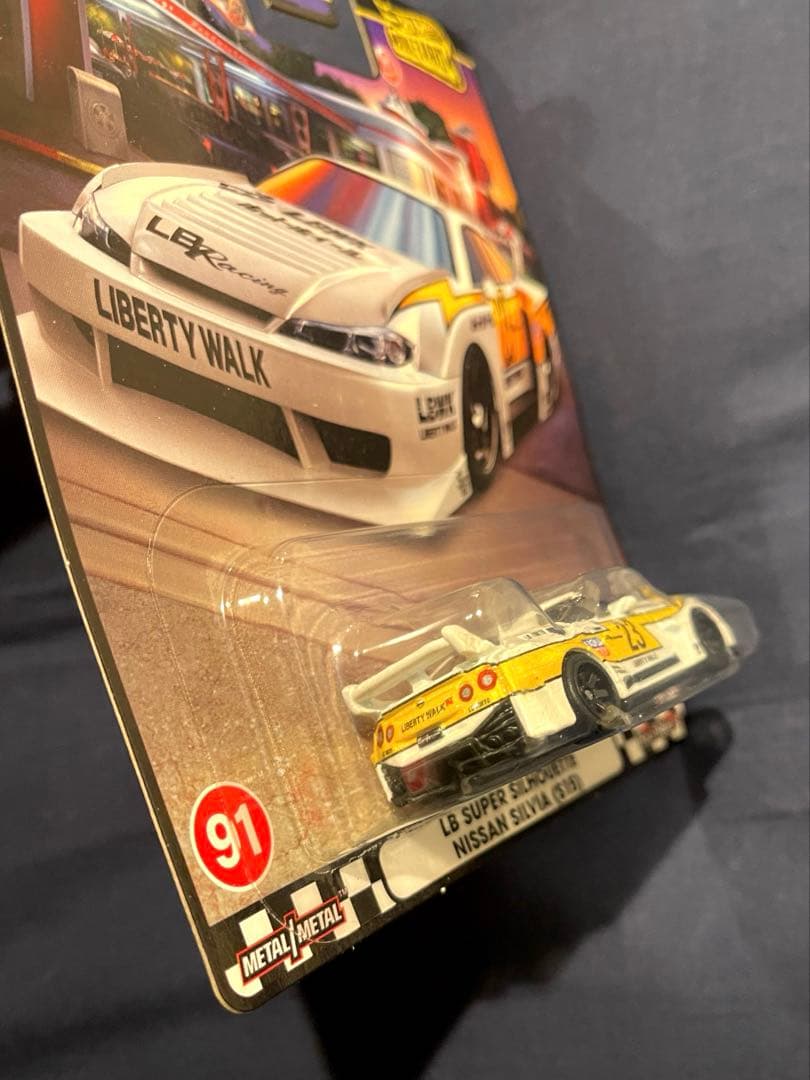 ホットウィール　日産 シルビア S15　エラー品　日産 35GT-RR