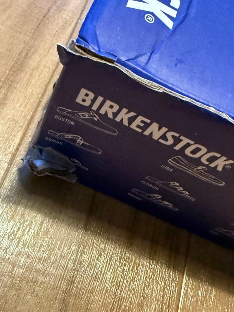 新品 BS Birkenstock ビルケンシュトック サンダル ブラック