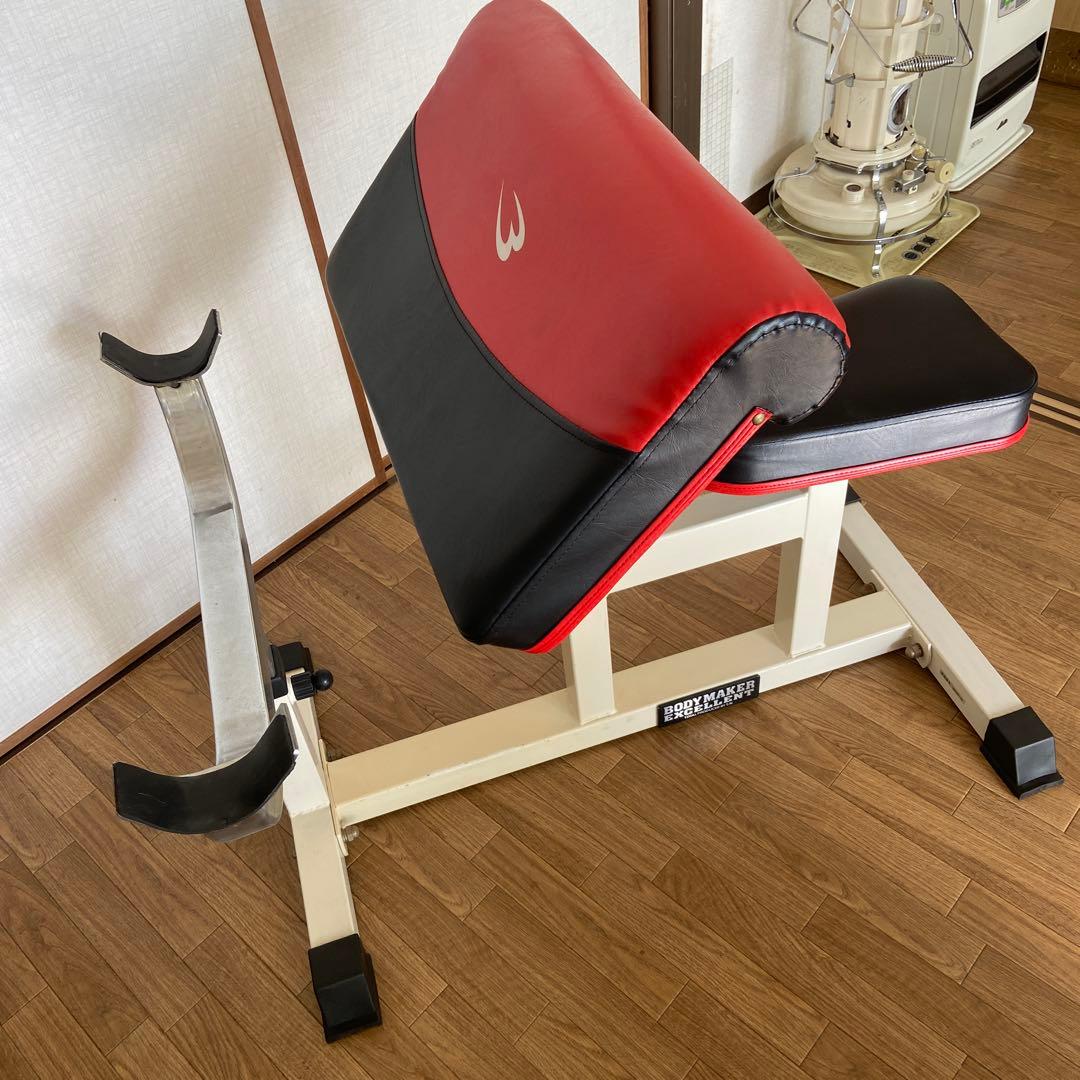 BODYMAKER プリチャーカールベンチ　アームカールトレーニングベンチ
