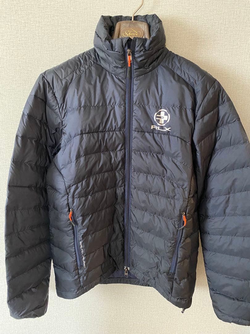 ラルフローレン　ＲＬＸ　ゴルフ　ダウンジャケット　ネイビー　サイズＸＳ