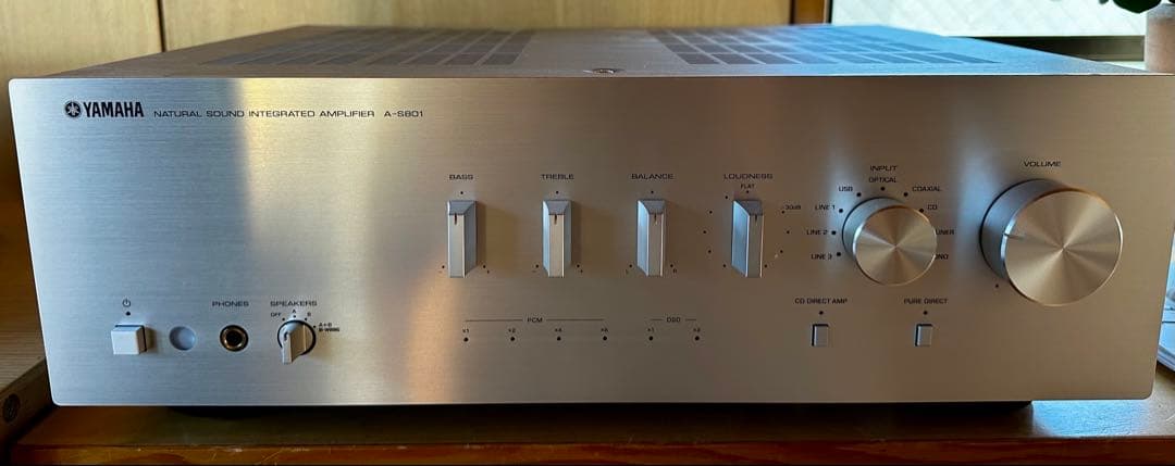 YAMAHA A-S801プリメインアンプ シルバー