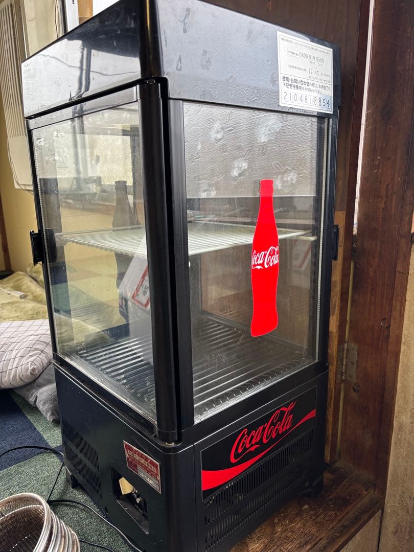 コカコーラ冷蔵庫 ジャンク品