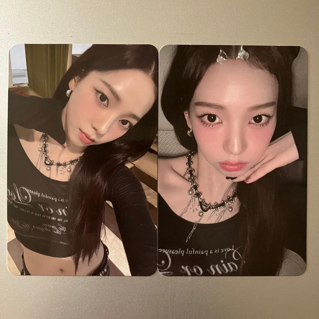 aespa Whiplash UNBOXING EVENT トレカ　カリナ