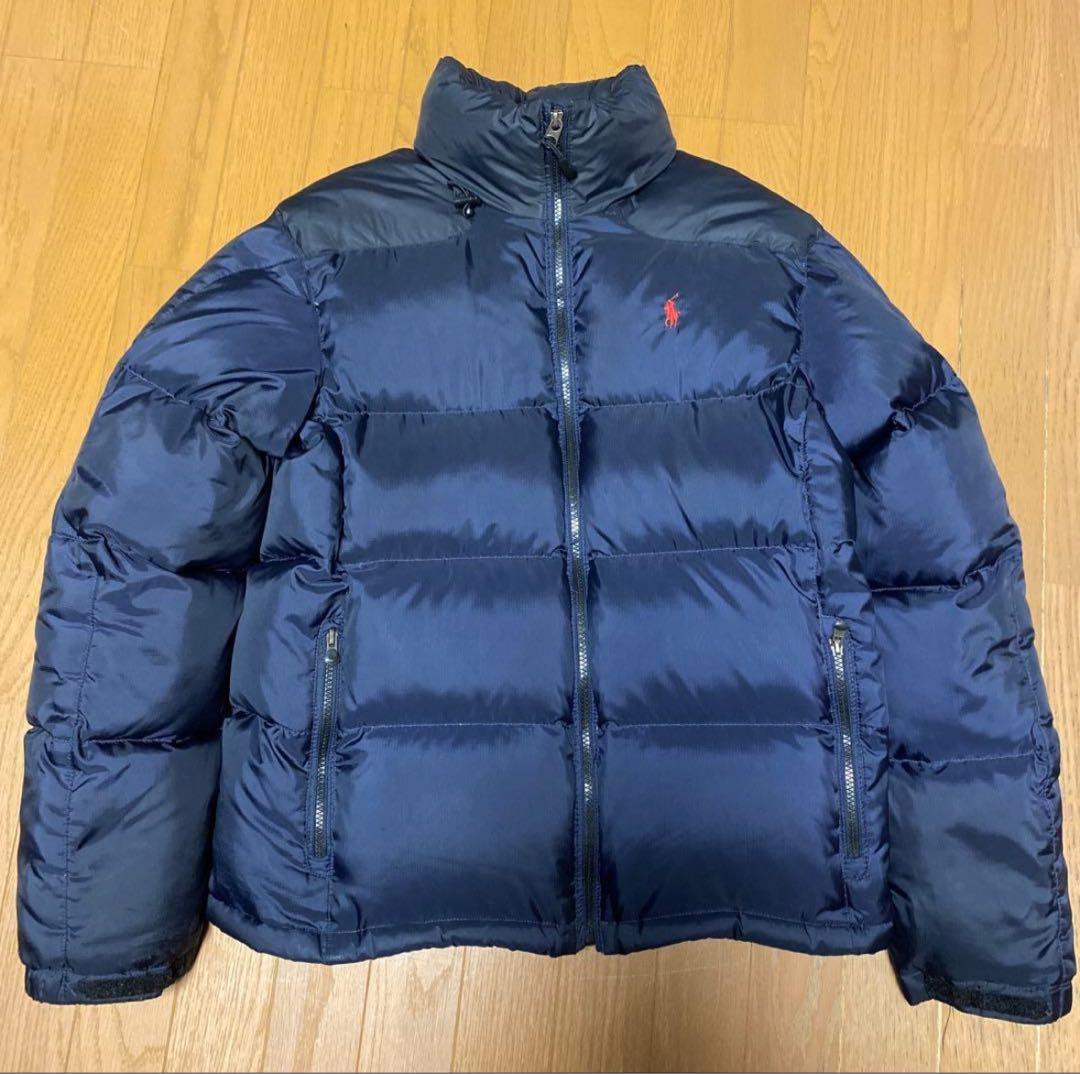 90s polo by ralph lauren ダウンジャケット　短丈　古着