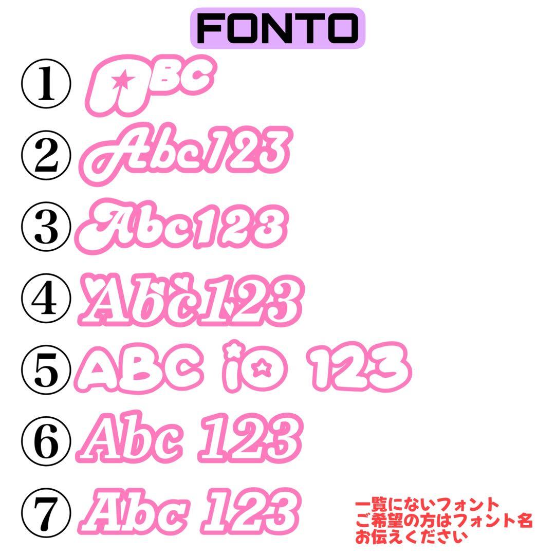 デコストーン　うちわ　デコ　オーダーページ