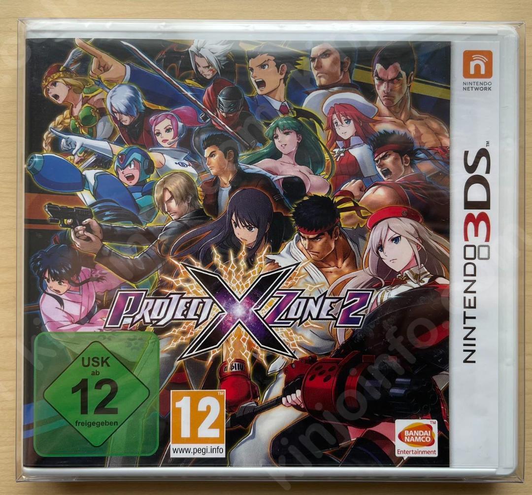 PROJECT X ZONE 2【新品未開封・3DS欧州版】