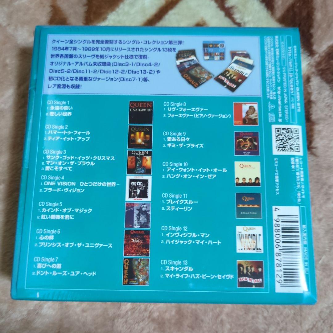 新品　未開封　クイーン　シングル・コレクション Vol.3　QUEEN　CD