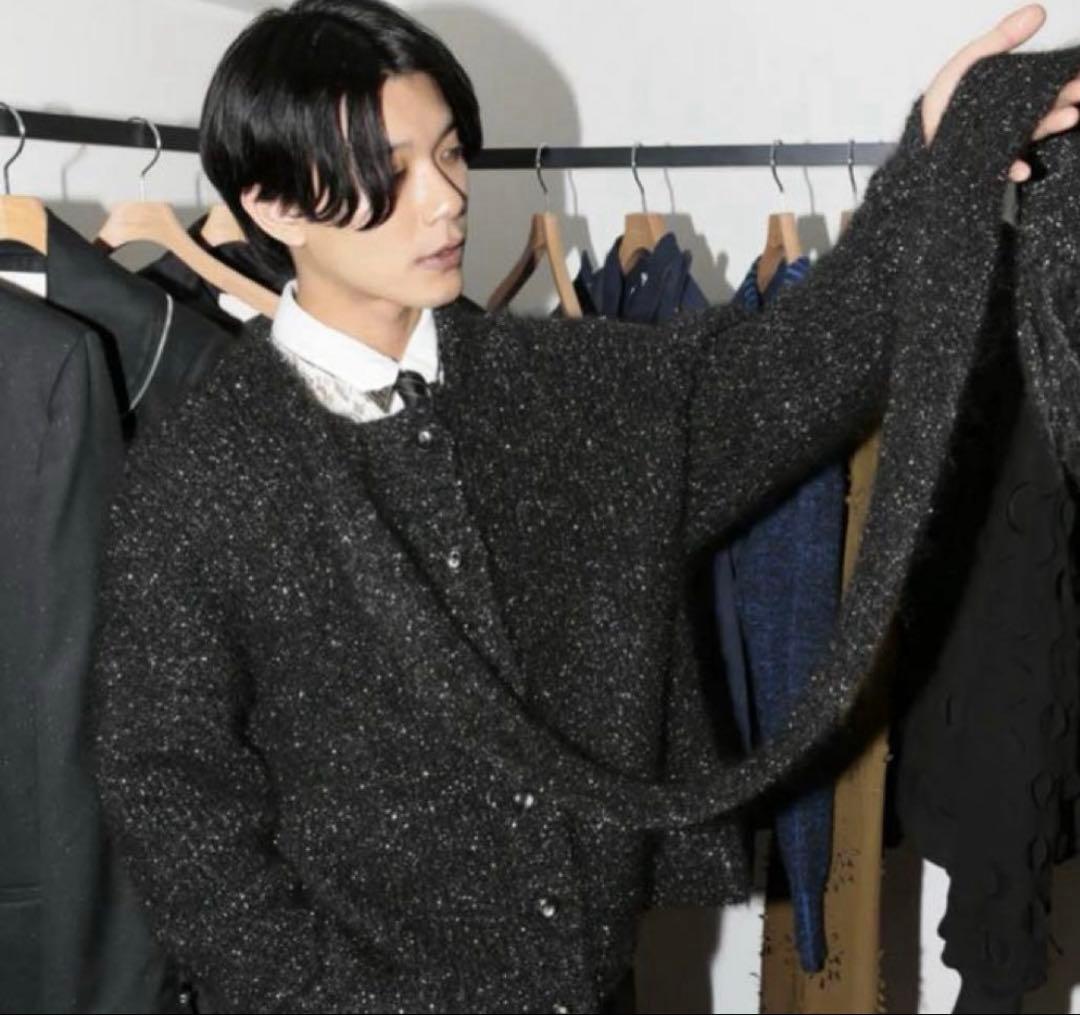 orimi sparkle knit blouson ニット