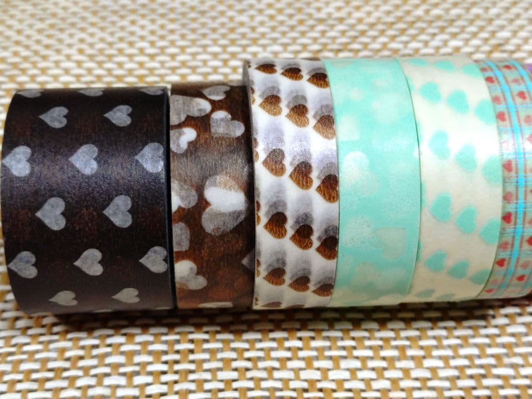 マスキングテープ マークス ハート ハートアソート