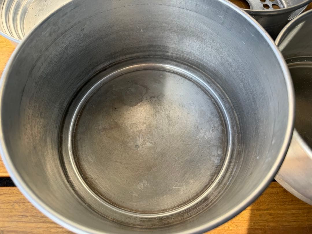 シグツーリスト　アルミクッカーセット　ビンテージクッカーセット