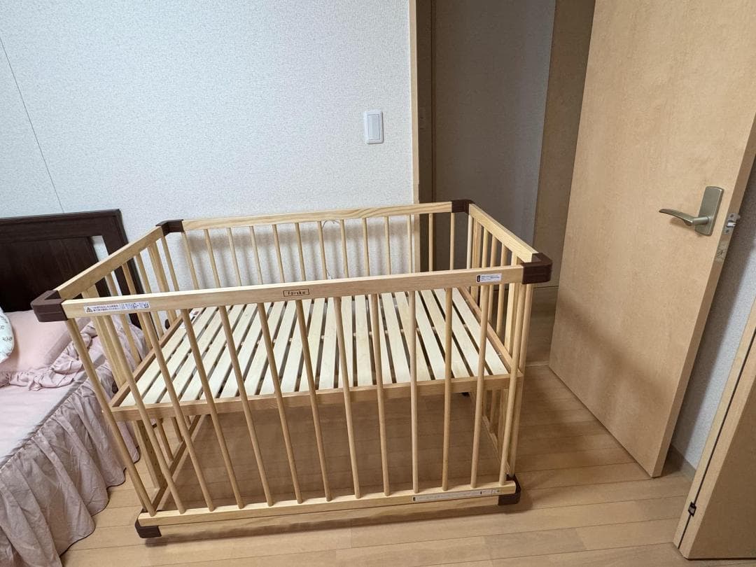 【大幅値下げ】【新品、未使用】ファルスカベッドサイドベッド03 ナチュラル