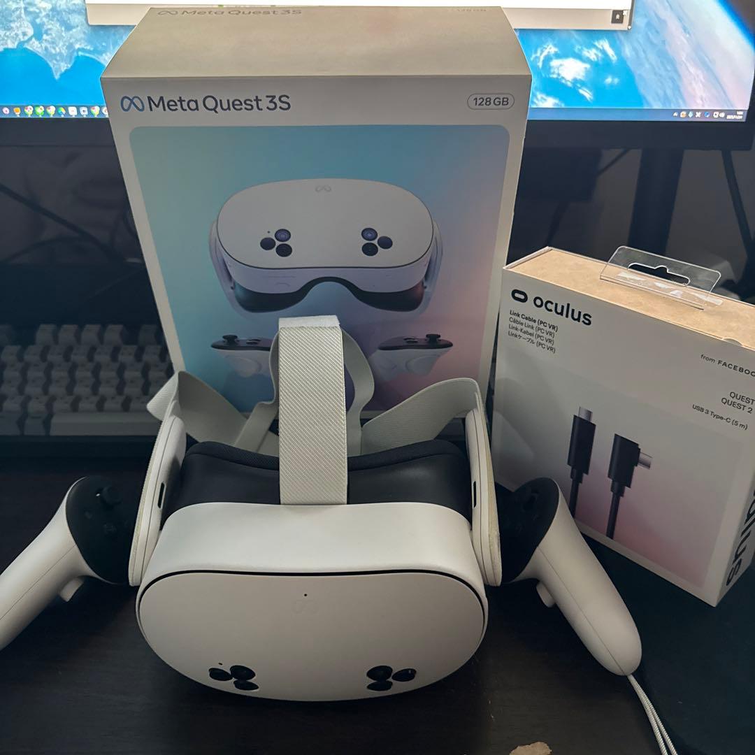 その他  Quest 3s 128GB & Link Cable 5m