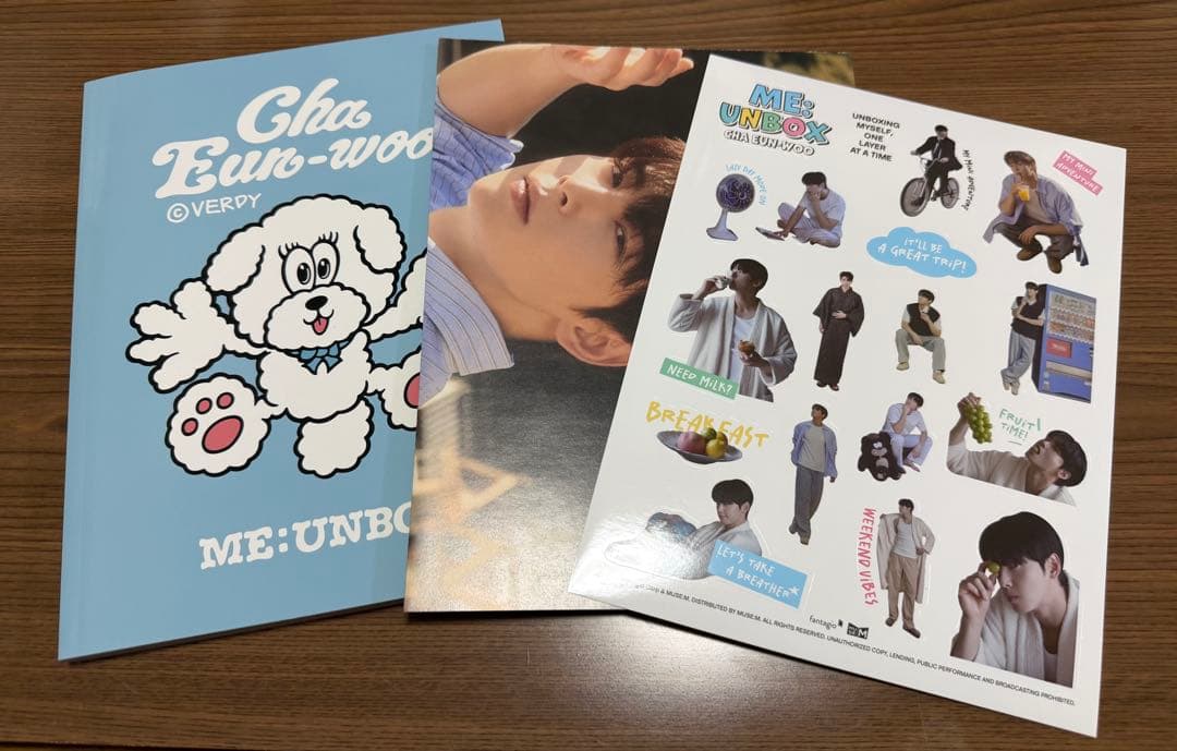 会場限定トレカ付 ME: UNBOX CHA EUN-WOO フォトブック