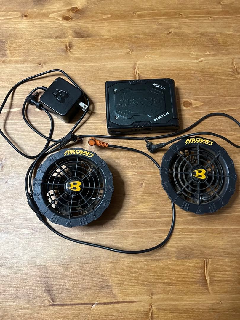 BURTLE エアークラフト 2024年モデル 22V ファン・バッテリー