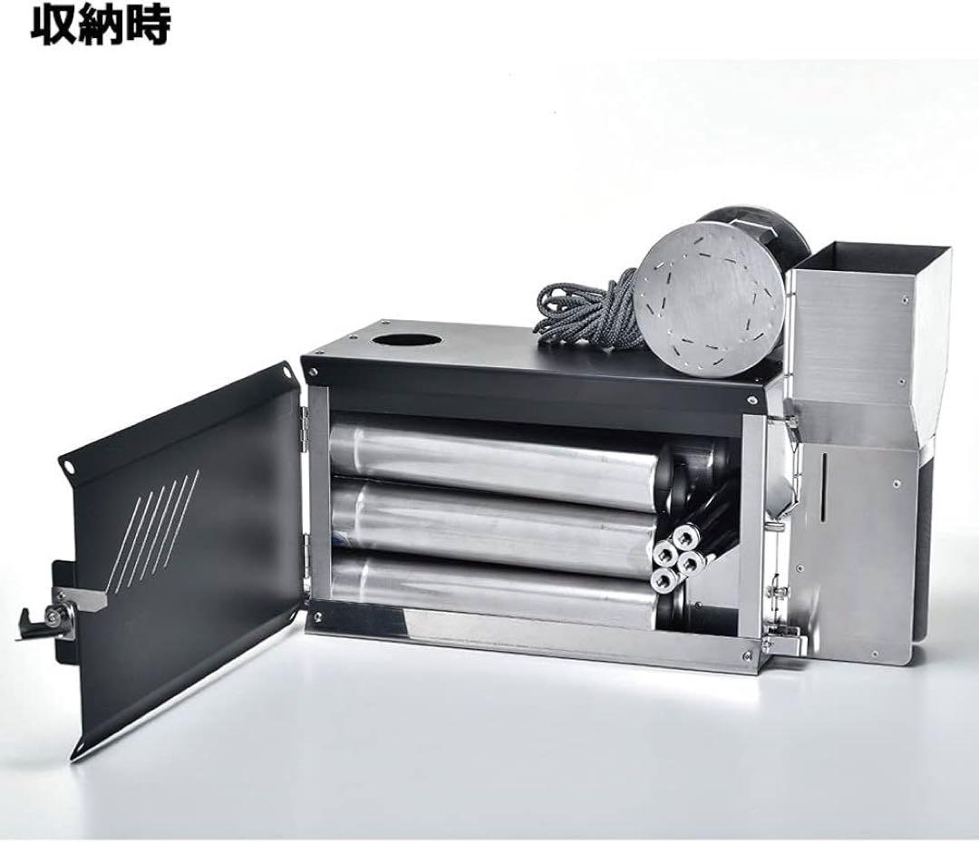 新品未使用　UNIFLAME 689059 アウトドア用ペレット燃料ストーブ