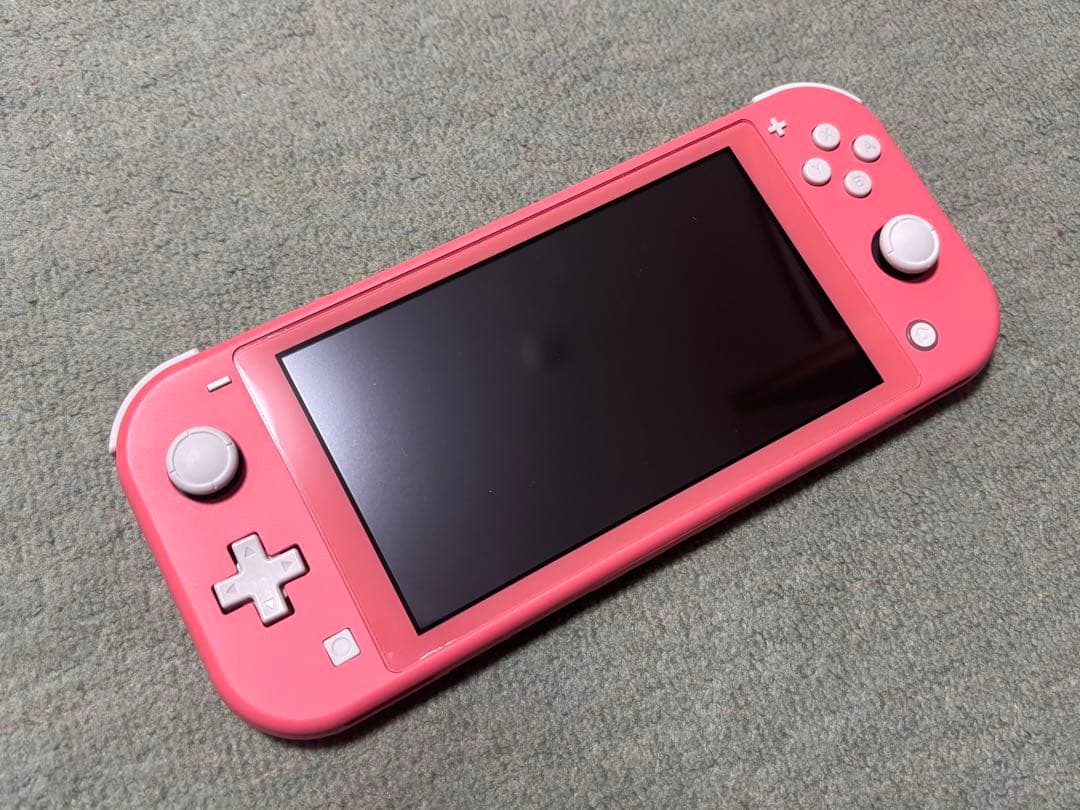 Nintendo Switch Lite ピンク 本体 ACアダプター付き 美品