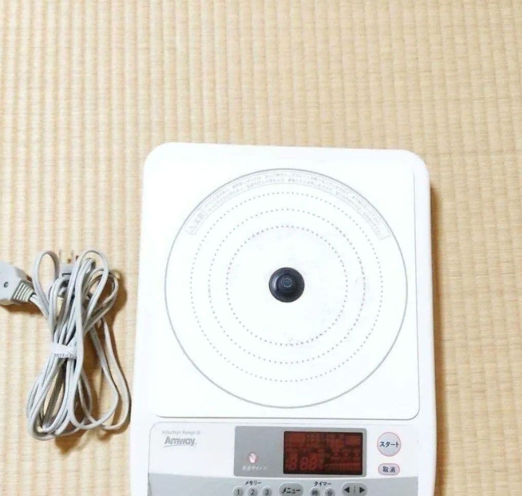 専用アムウェイ Amway インダクションレンジ 本体と電源コード@