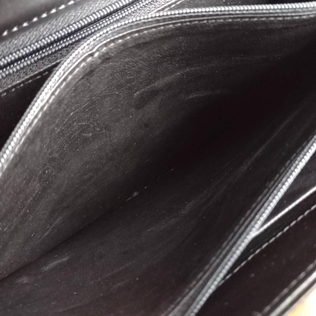 ✨良品✨ WAKO 銀座和光 フォーマルバッグ カーフレザー 黒 ゴールド金具